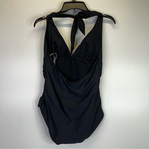 DKNY Halter Mio One Piece swimsuit black - L - Picture 7 of 11